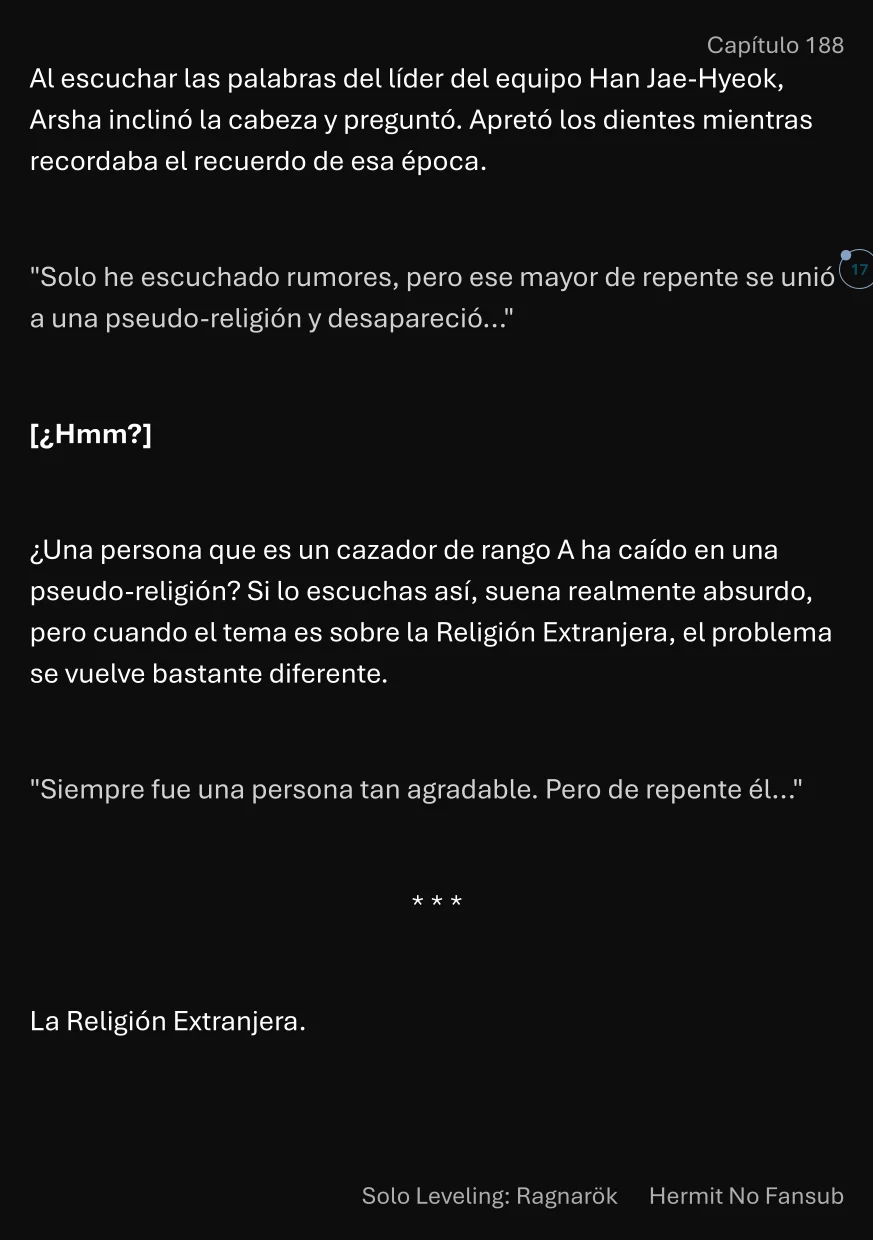 Página 18 del Manga