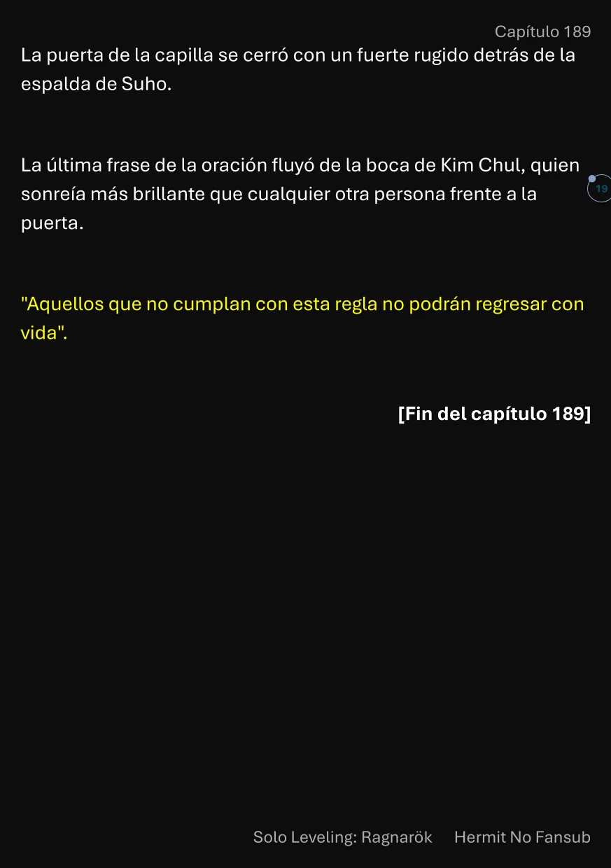 Página 20 del Manga