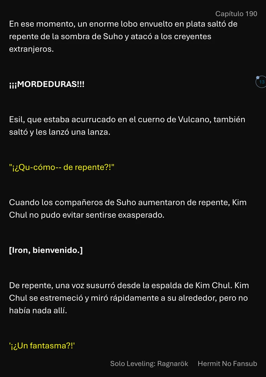 Página 14 del Manga