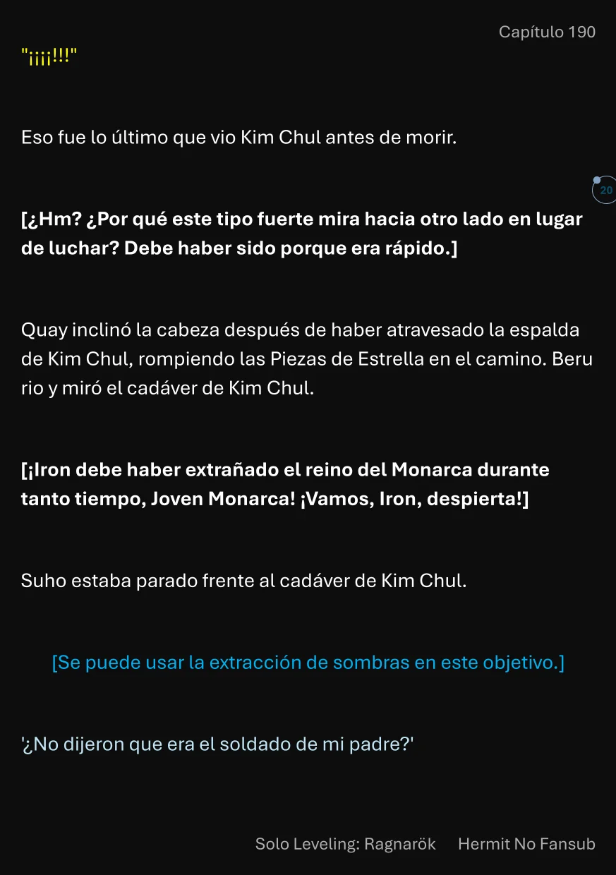 Página 21 del Manga