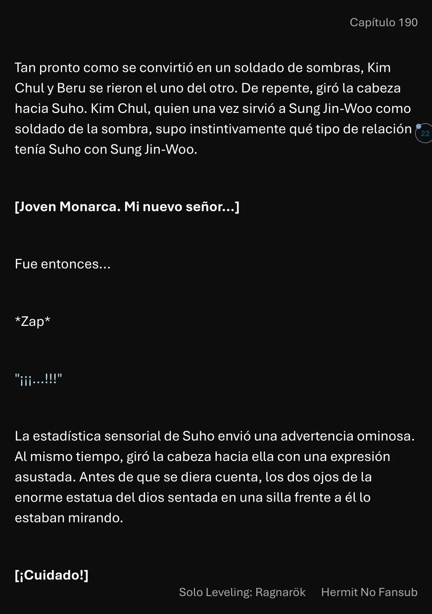 Página 23 del Manga