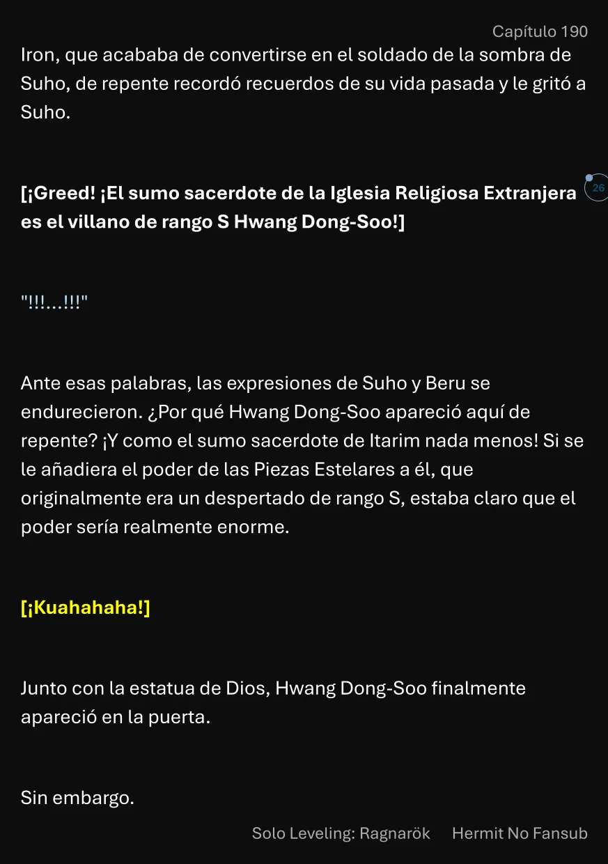 Página 27 del Manga