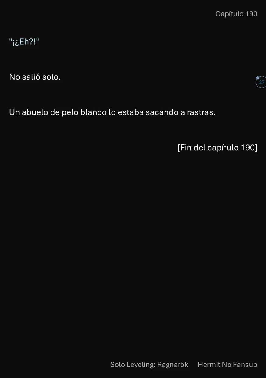 Página 28 del Manga