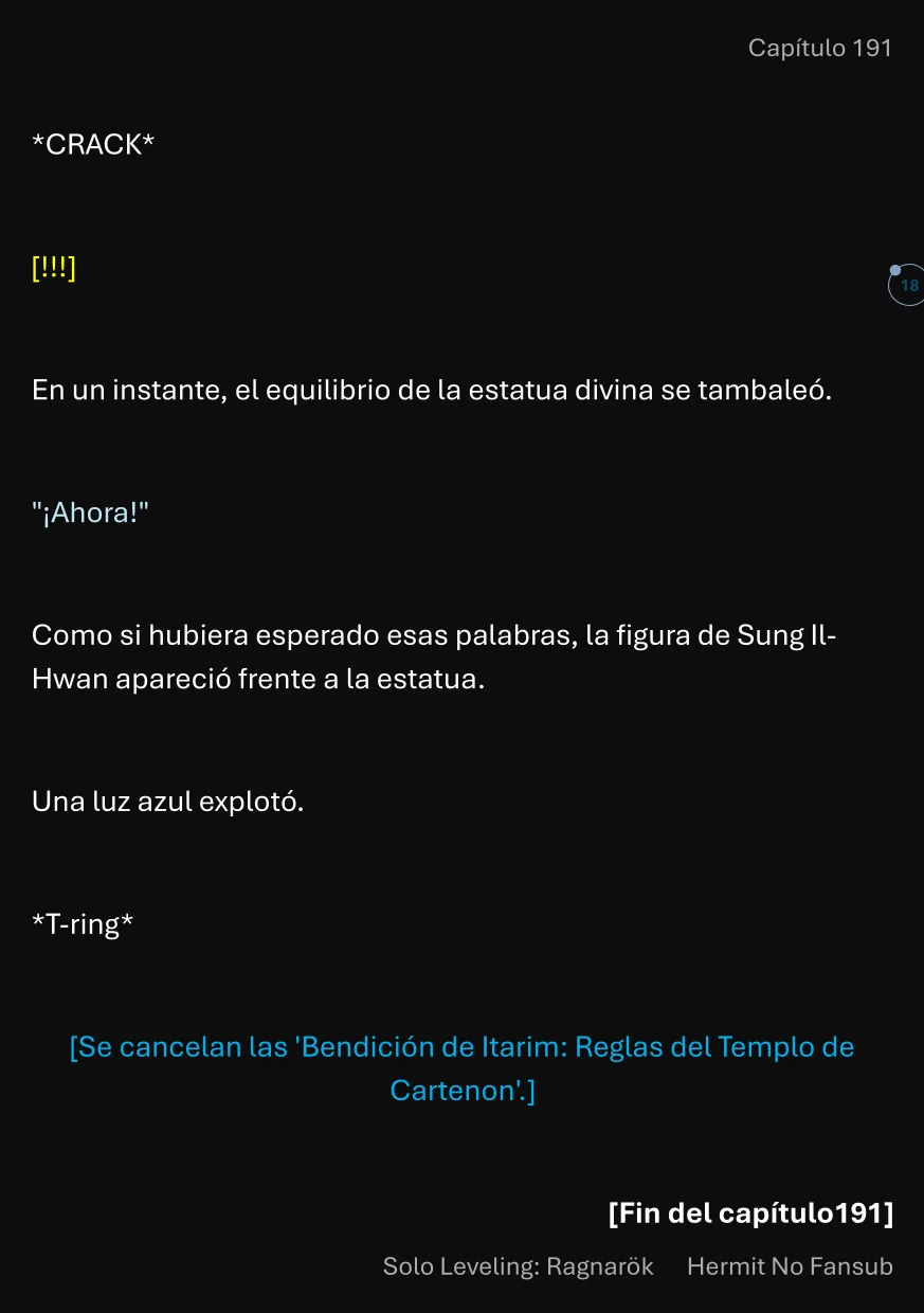 Página 19 del Manga