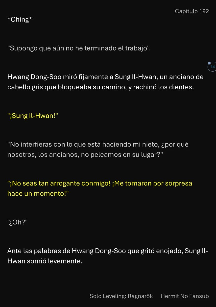 Página 15 del Manga