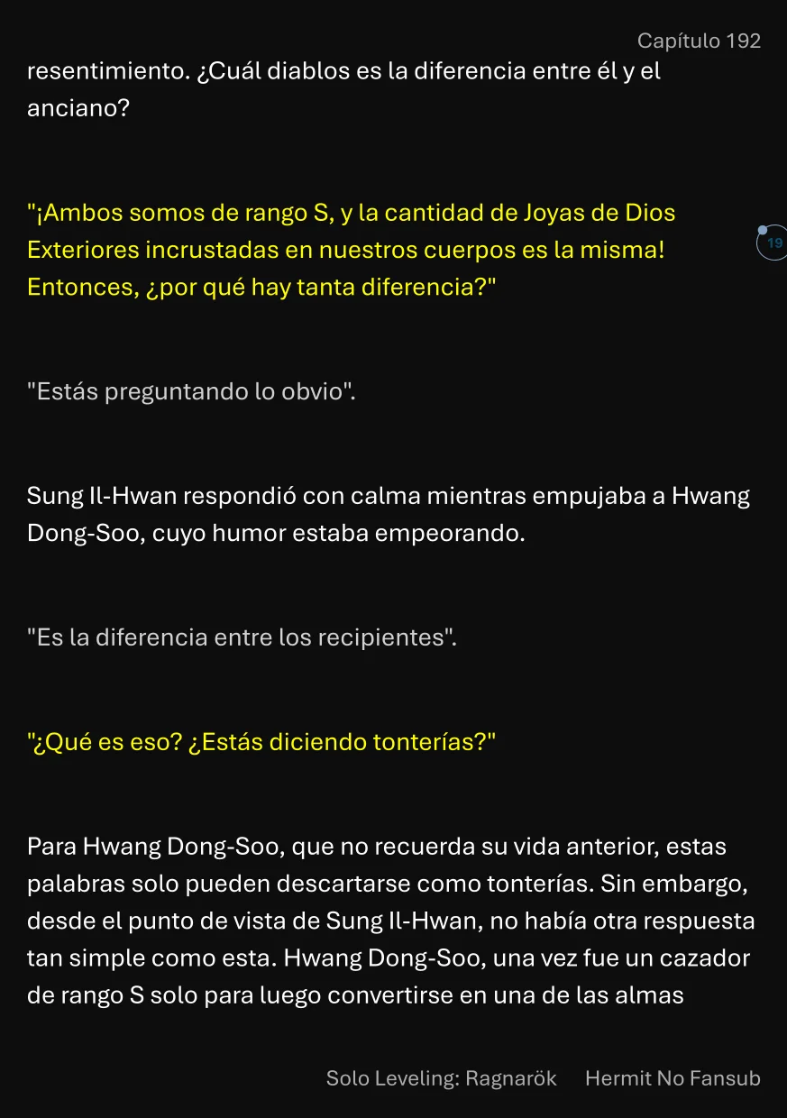 Página 20 del Manga