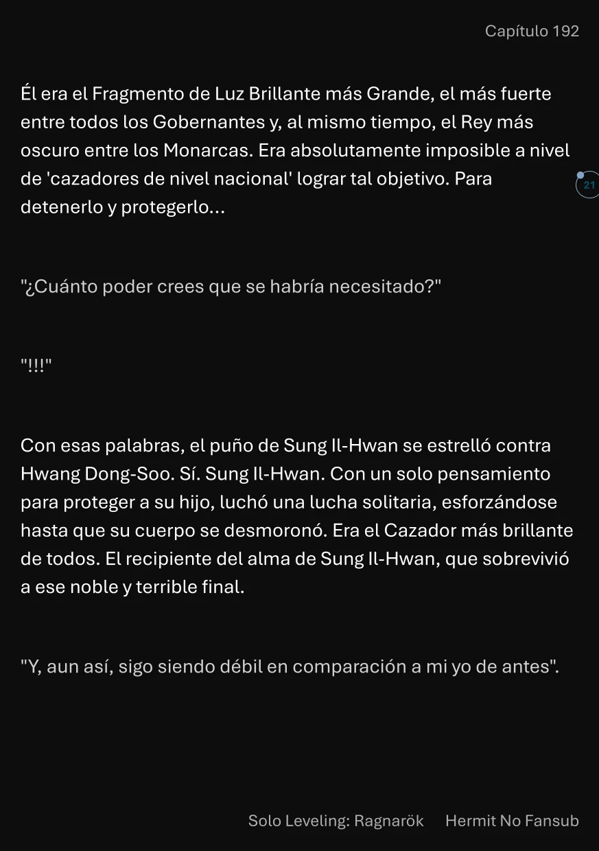 Página 22 del Manga