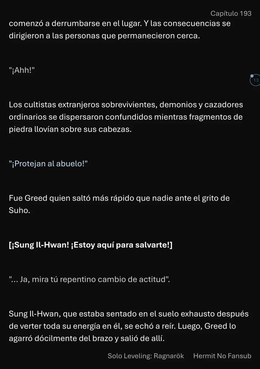 Página 14 del Manga