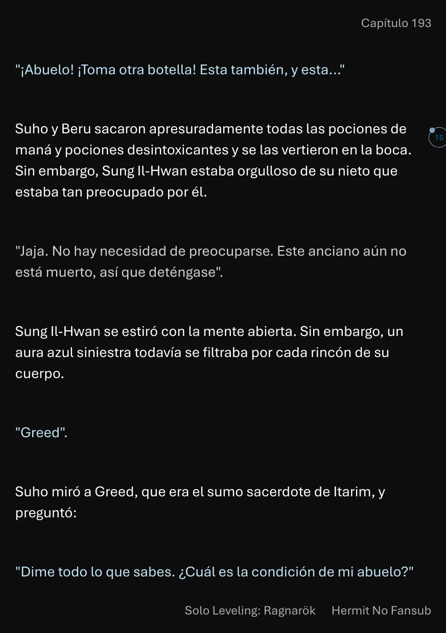 Página 16 del Manga