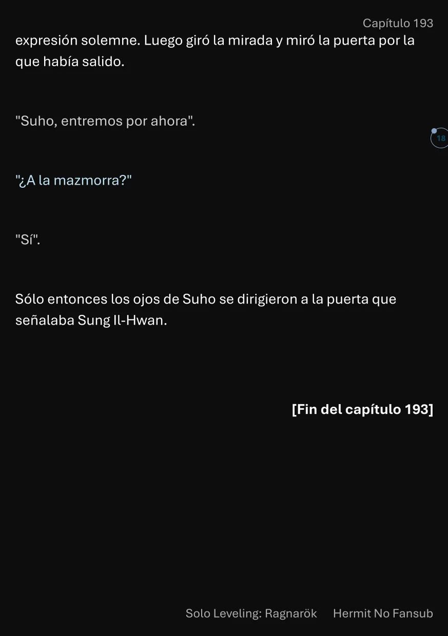 Página 19 del Manga