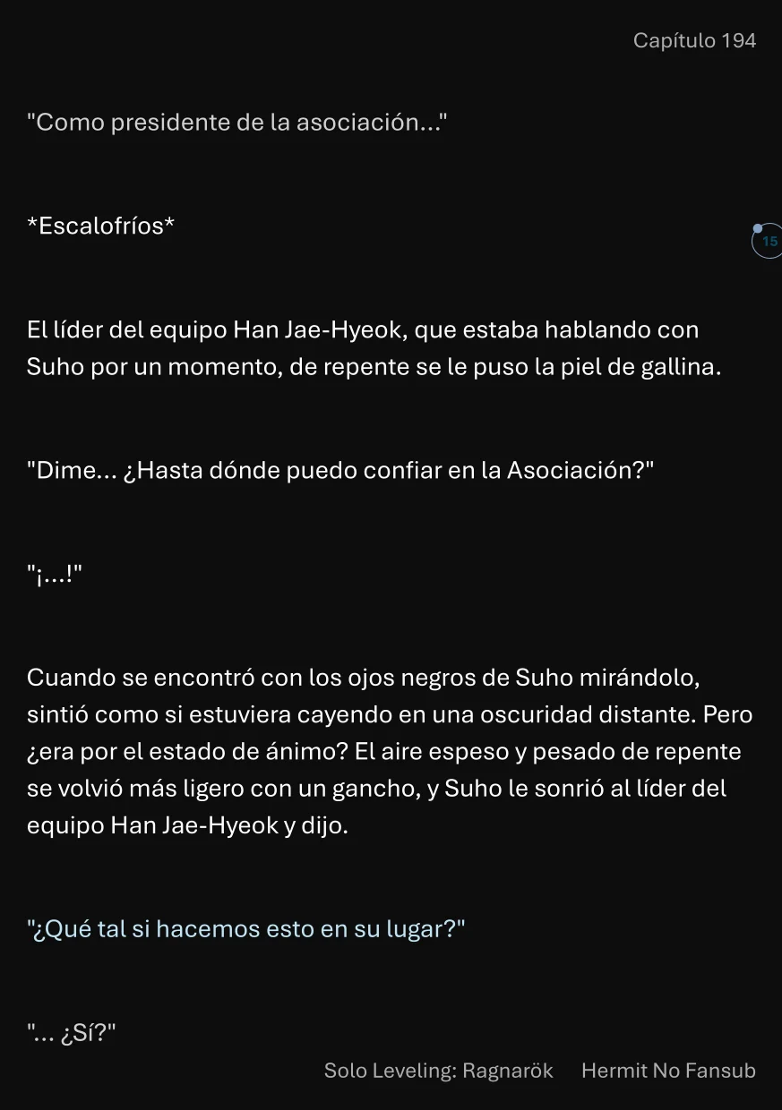 Página 16 del Manga