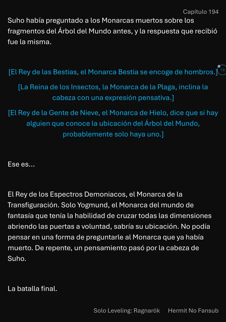 Página 20 del Manga