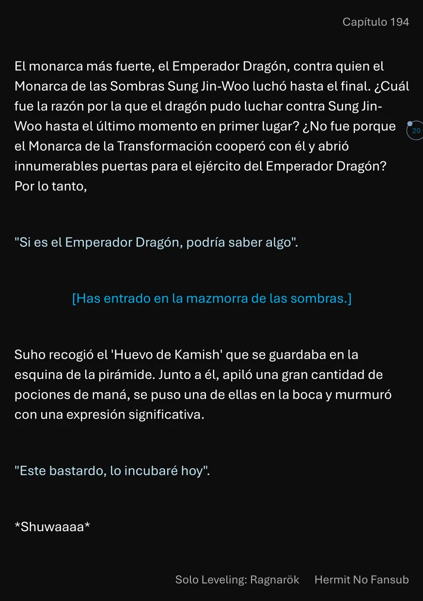 Página 21 del Manga