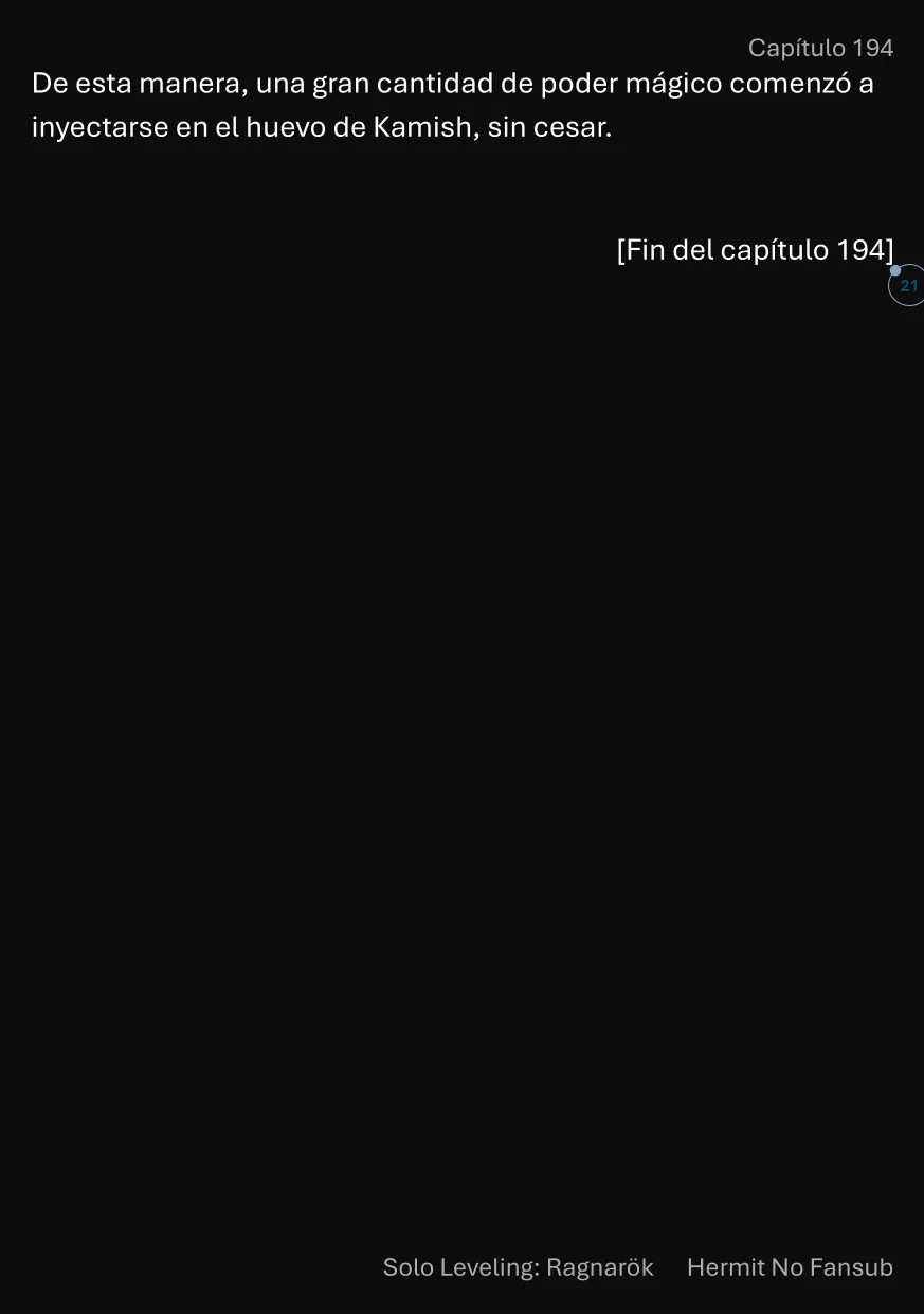 Página 22 del Manga