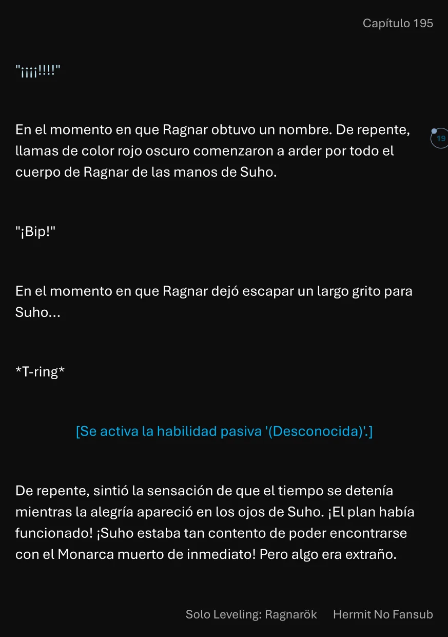 Página 20 del Manga