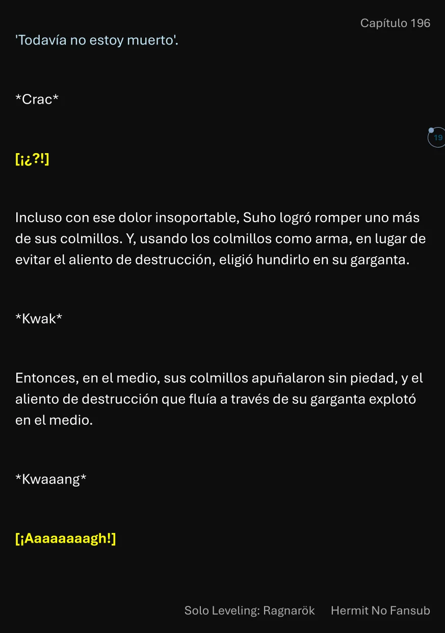 Página 20 del Manga