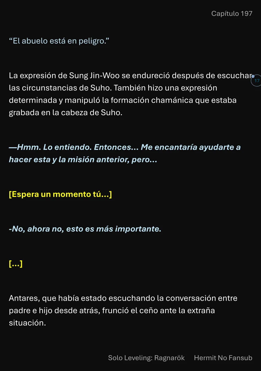 Página 18 del Manga