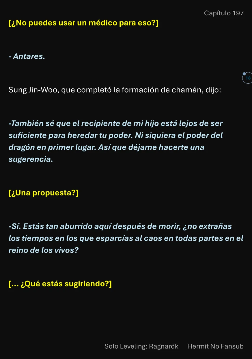 Página 19 del Manga