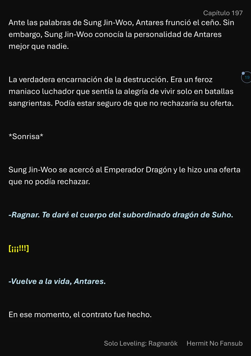 Página 20 del Manga