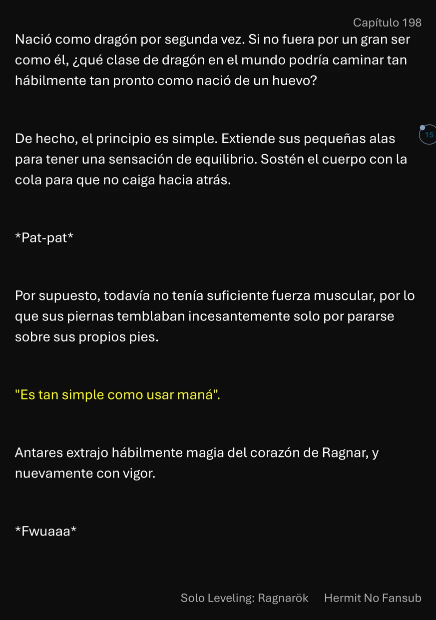 Página 16 del Manga