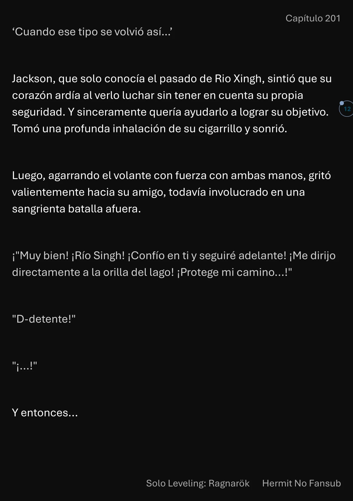 Página 13 del Manga