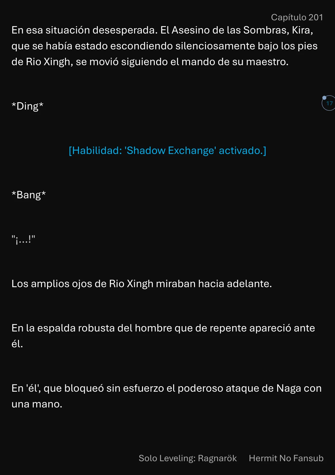 Página 18 del Manga