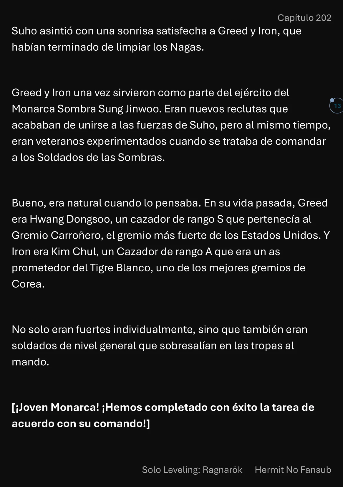 Página 14 del Manga