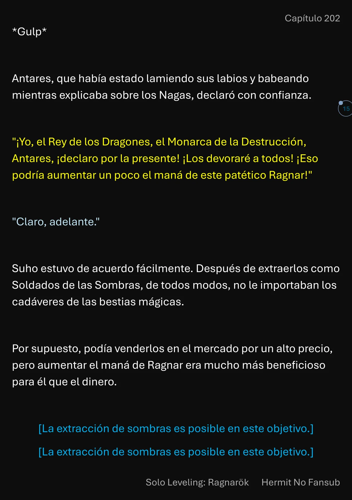 Página 16 del Manga