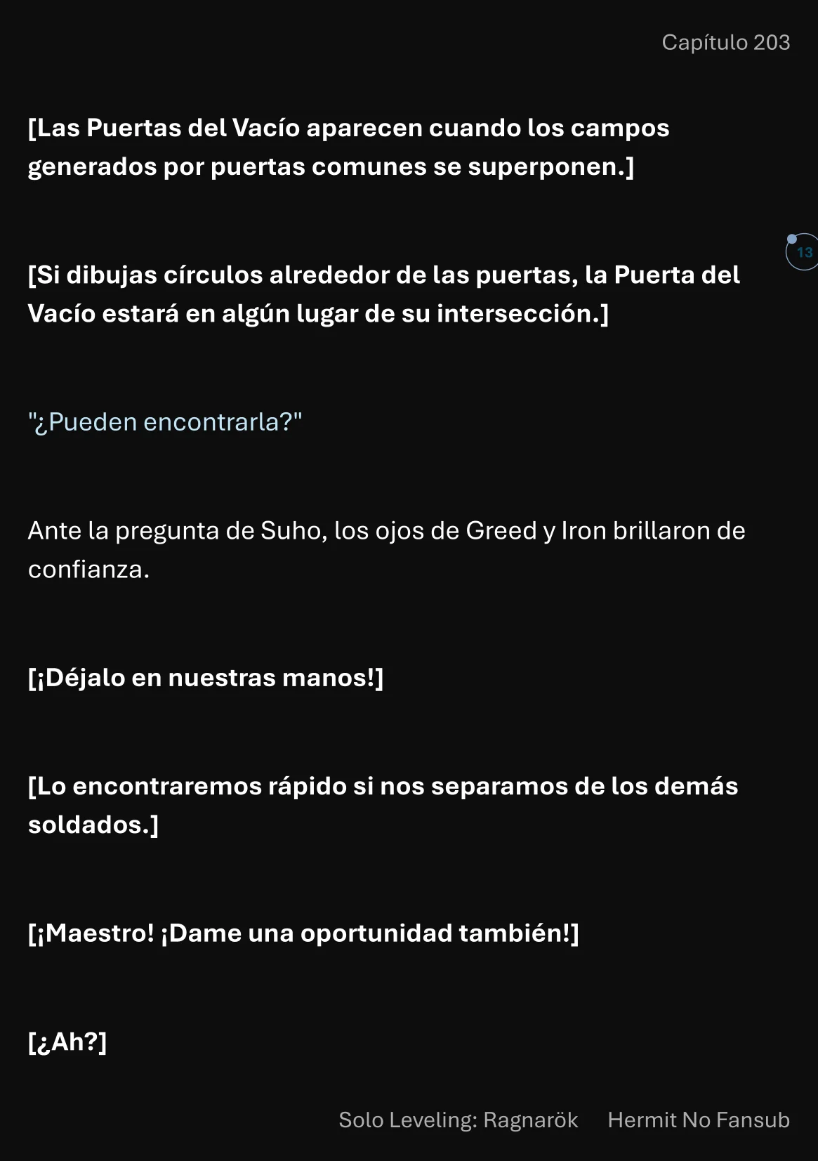 Página 14 del Manga