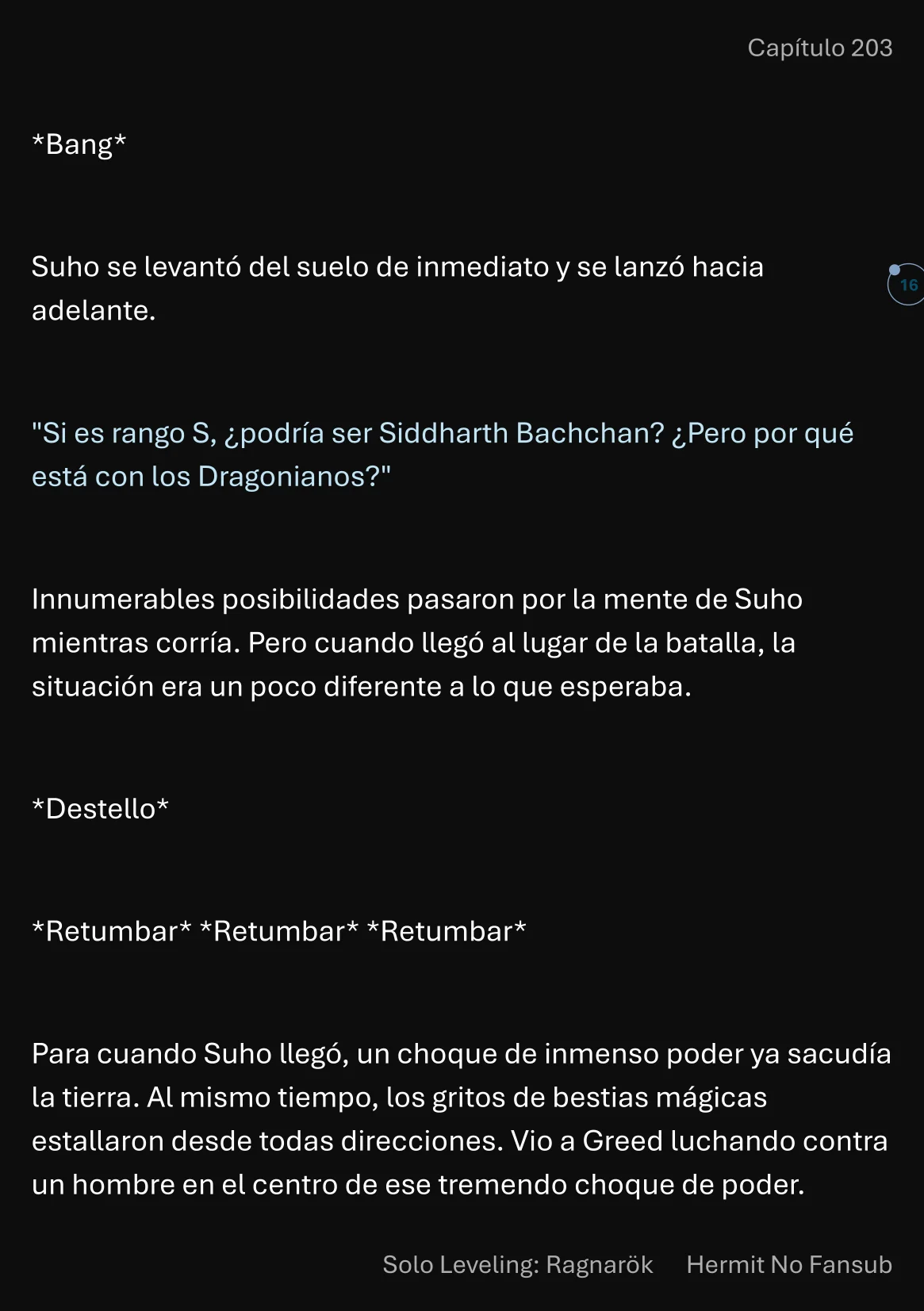 Página 17 del Manga