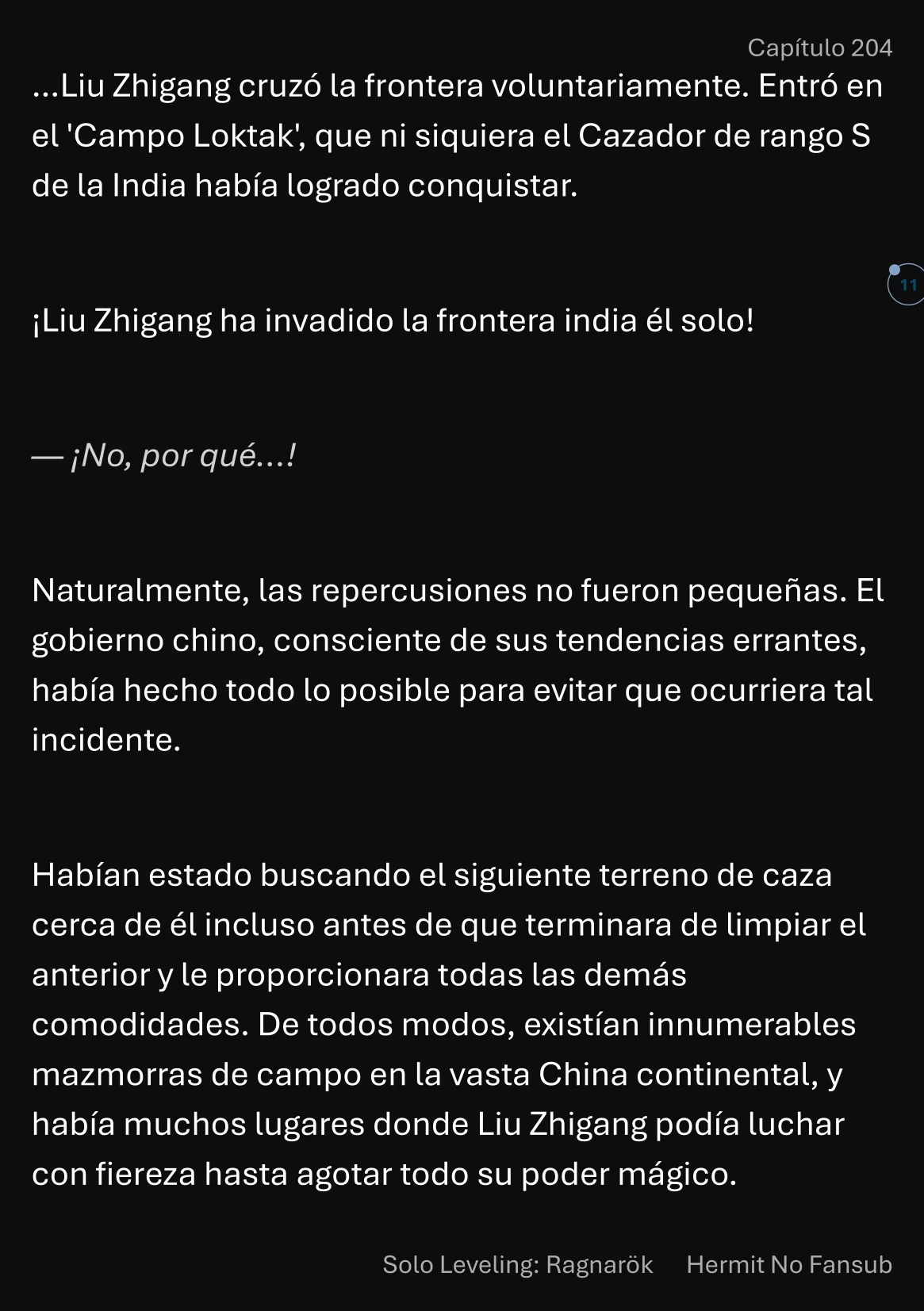 Página 12 del Manga