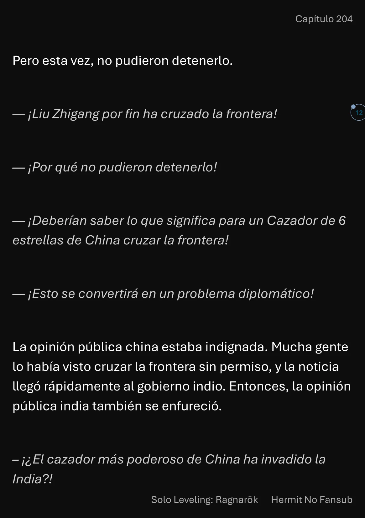 Página 13 del Manga