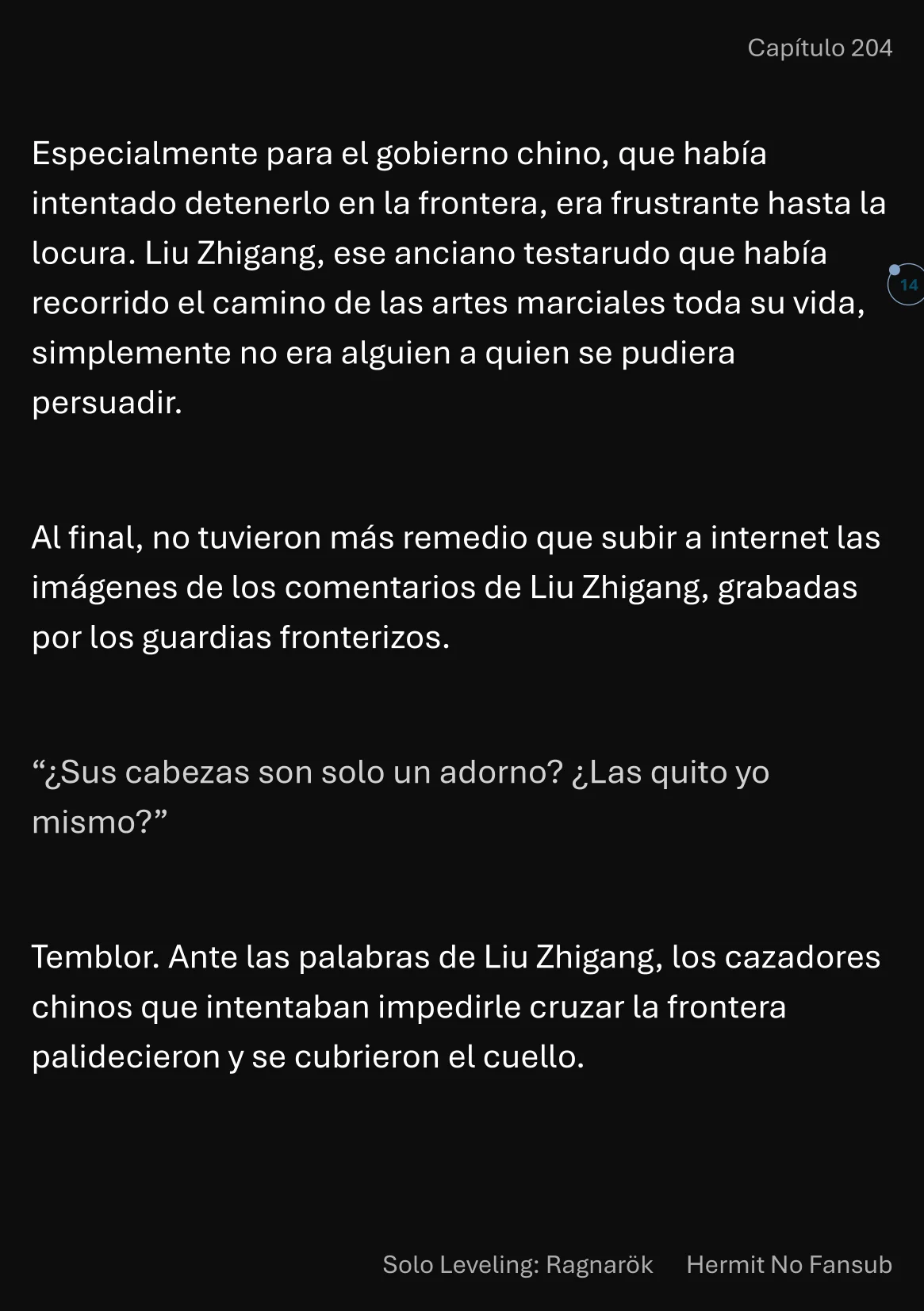 Página 15 del Manga