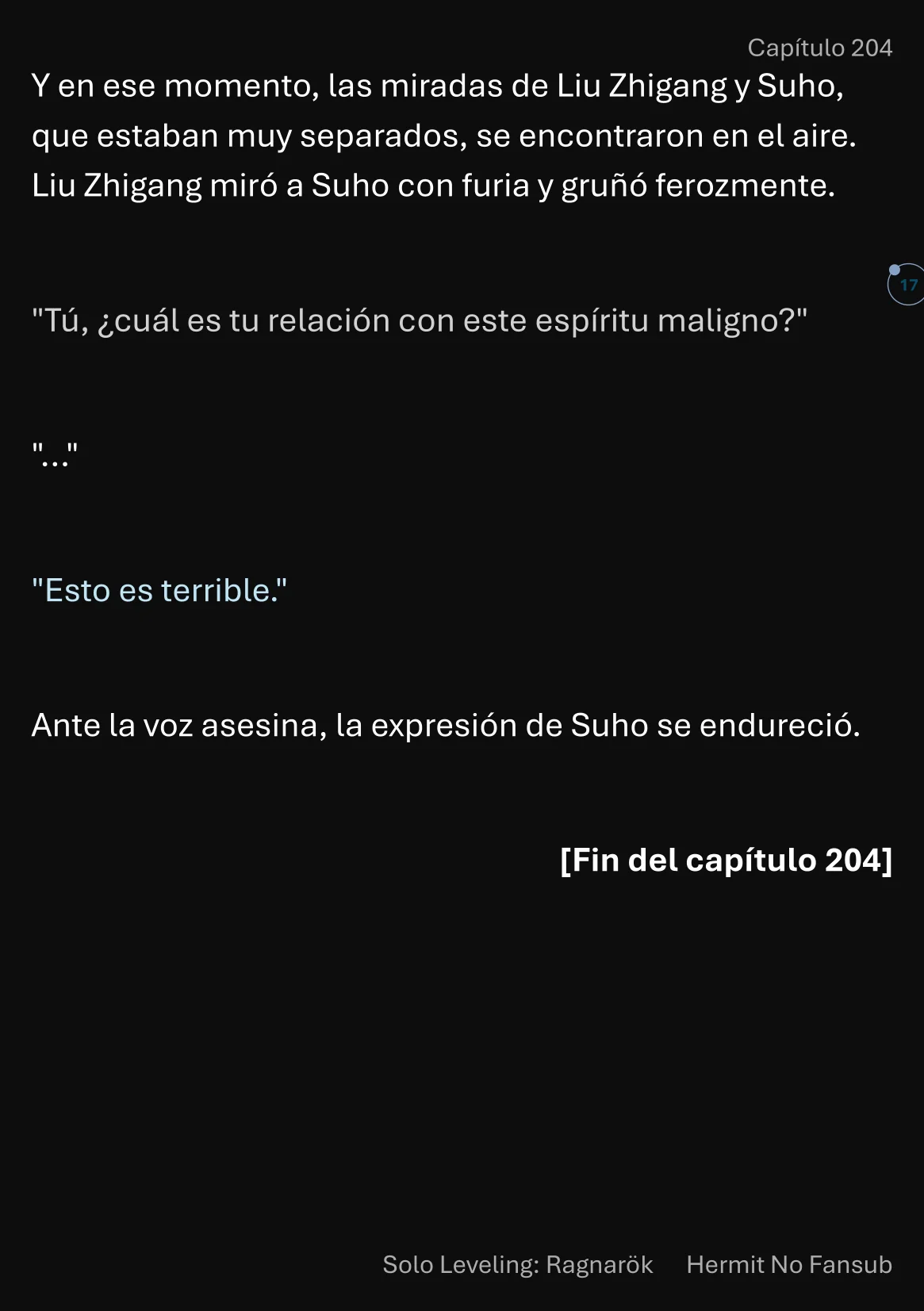 Página 18 del Manga