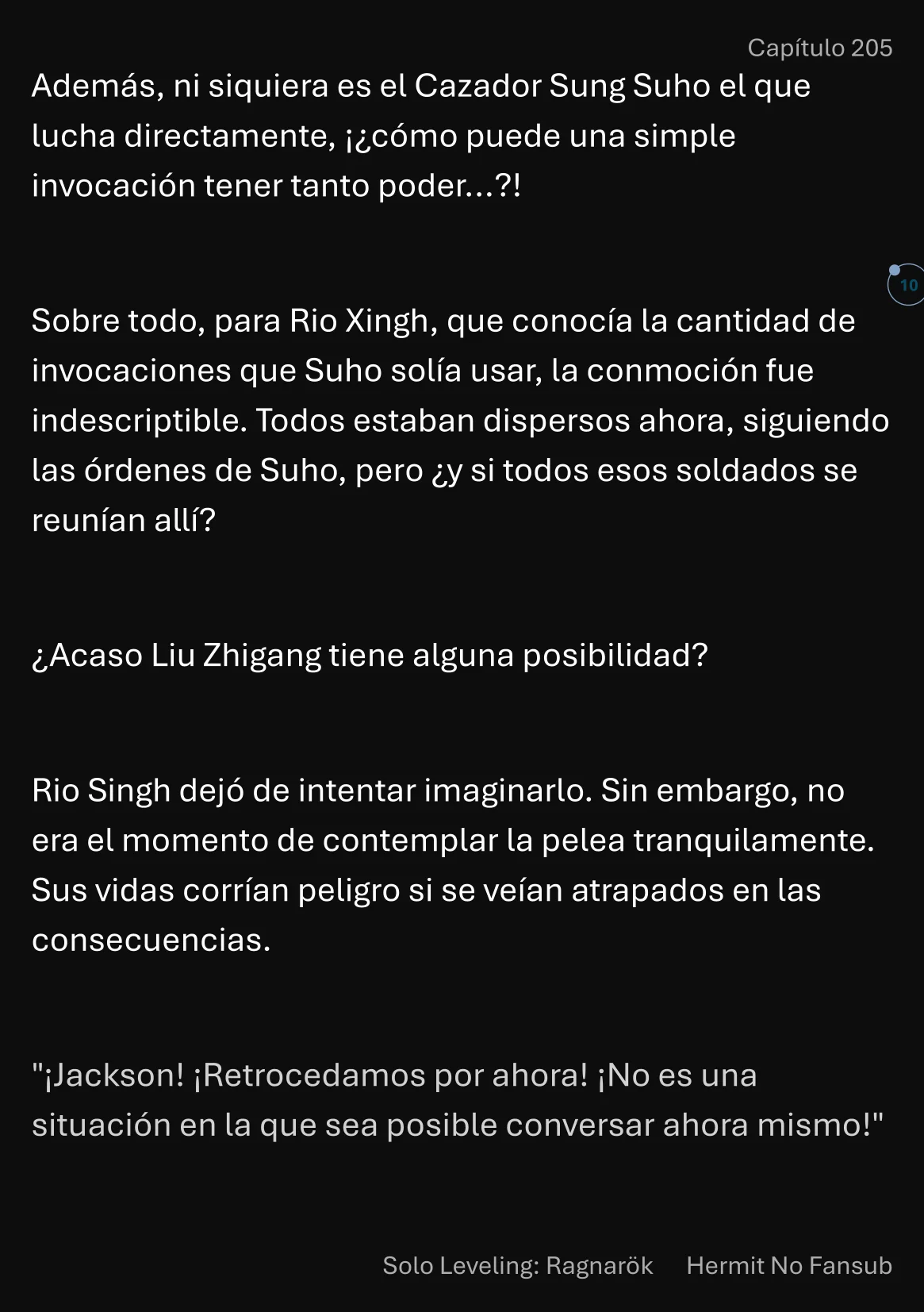 Página 11 del Manga