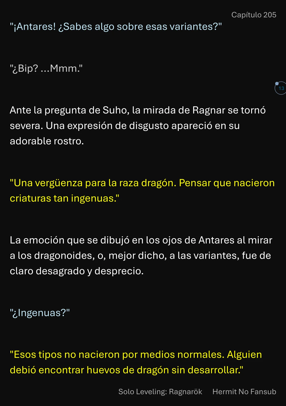 Página 14 del Manga