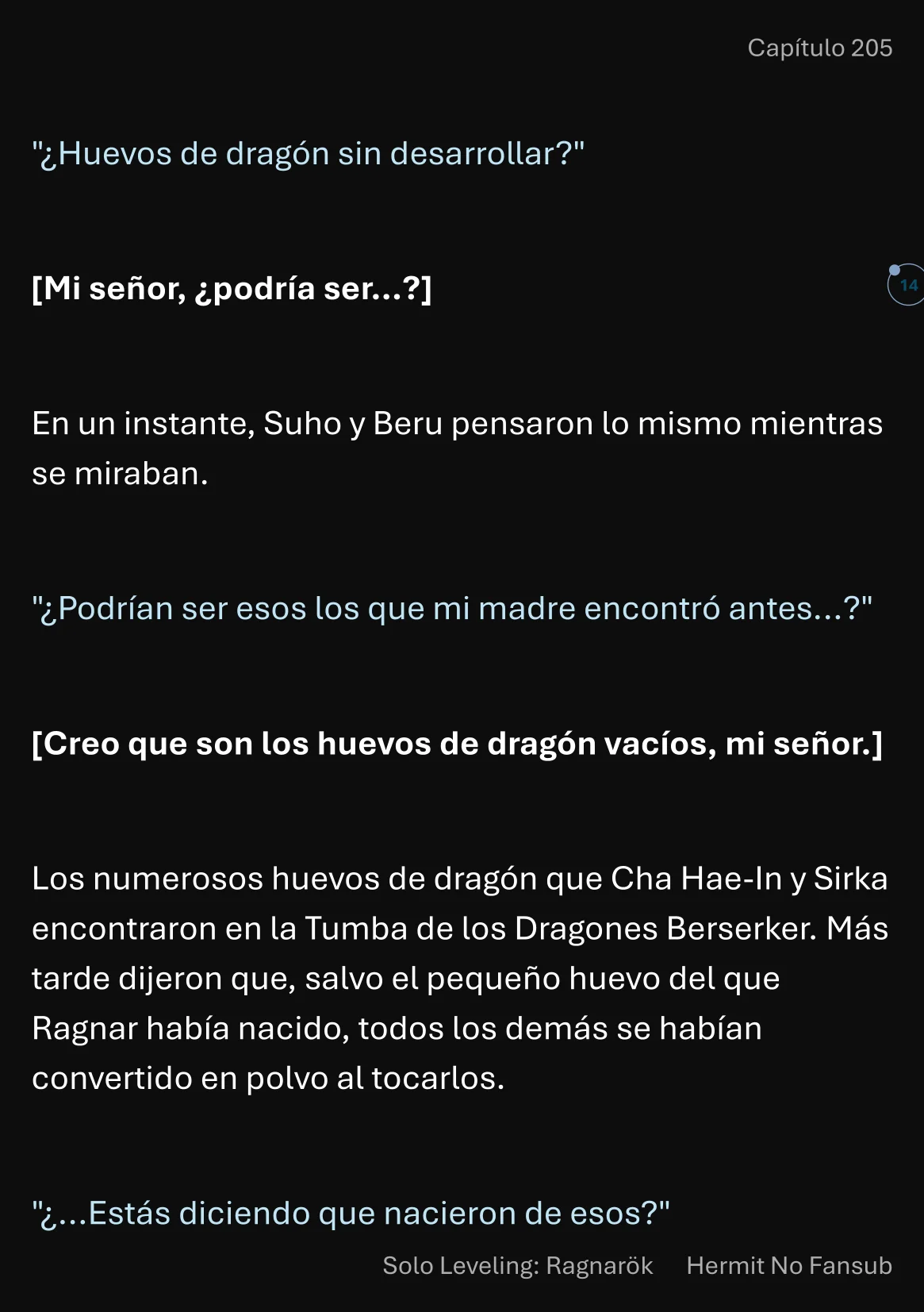 Página 15 del Manga