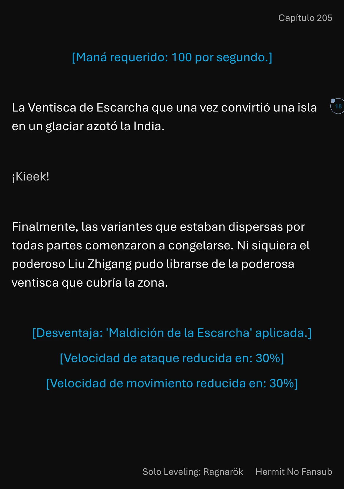 Página 19 del Manga