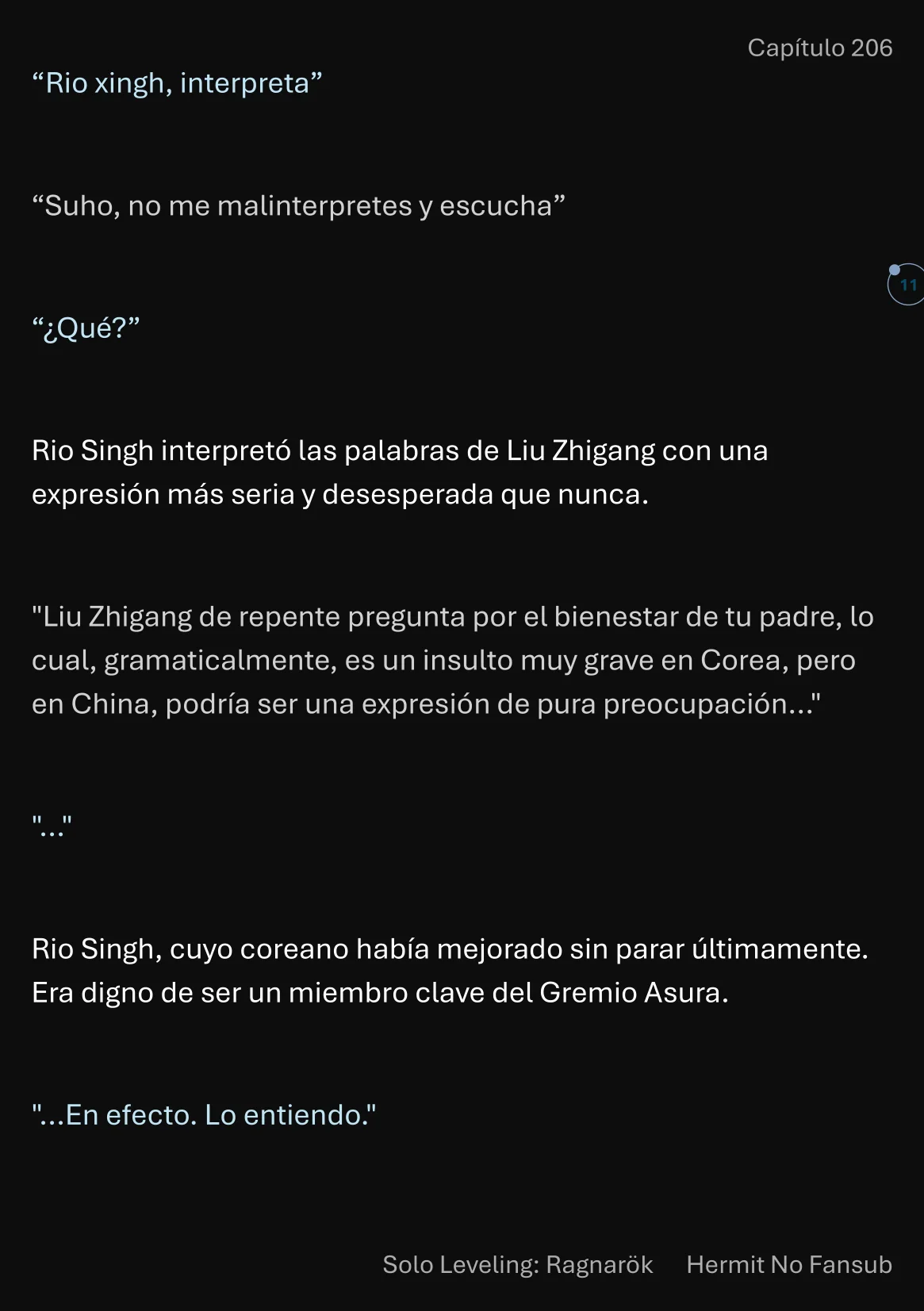 Página 12 del Manga