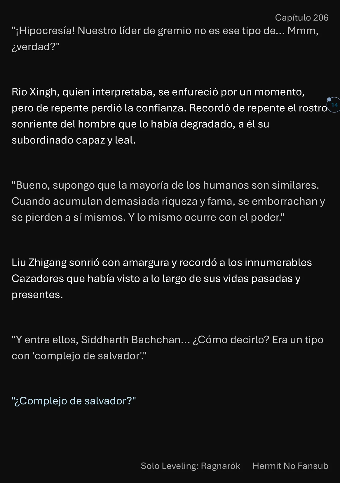 Página 15 del Manga