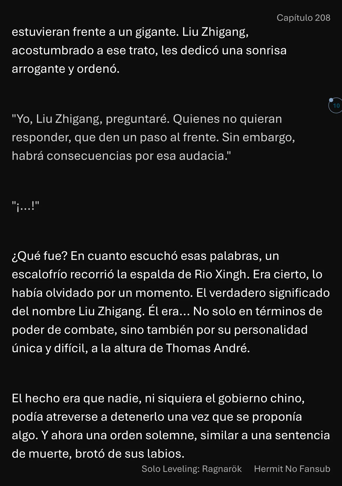 Página 11 del Manga