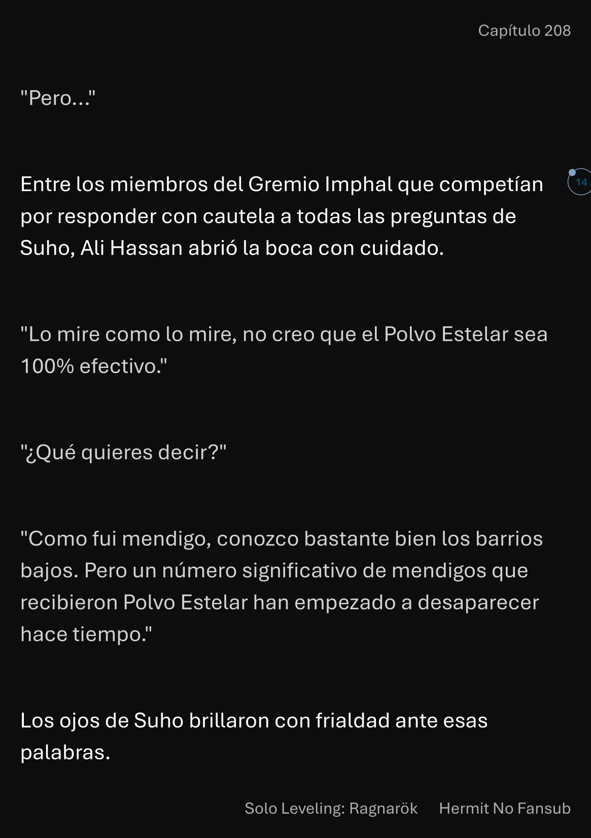 Página 15 del Manga