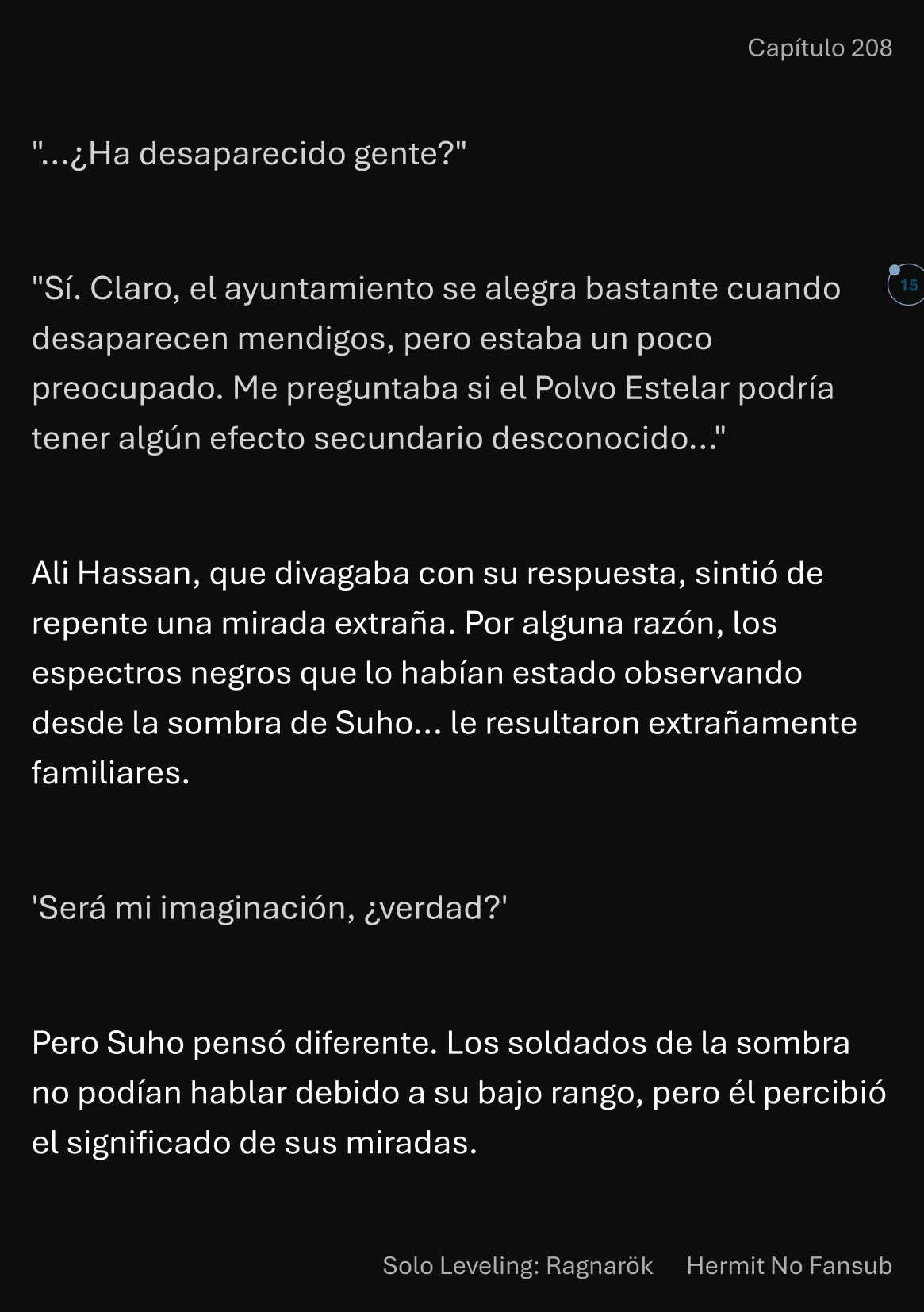 Página 16 del Manga