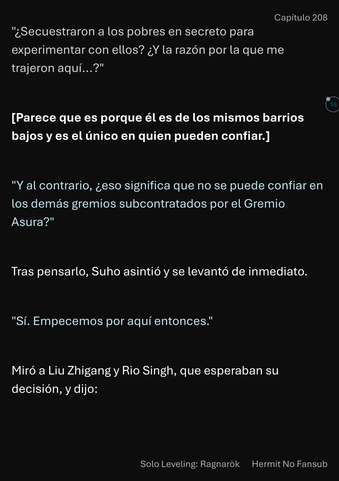 Página 17 del Manga