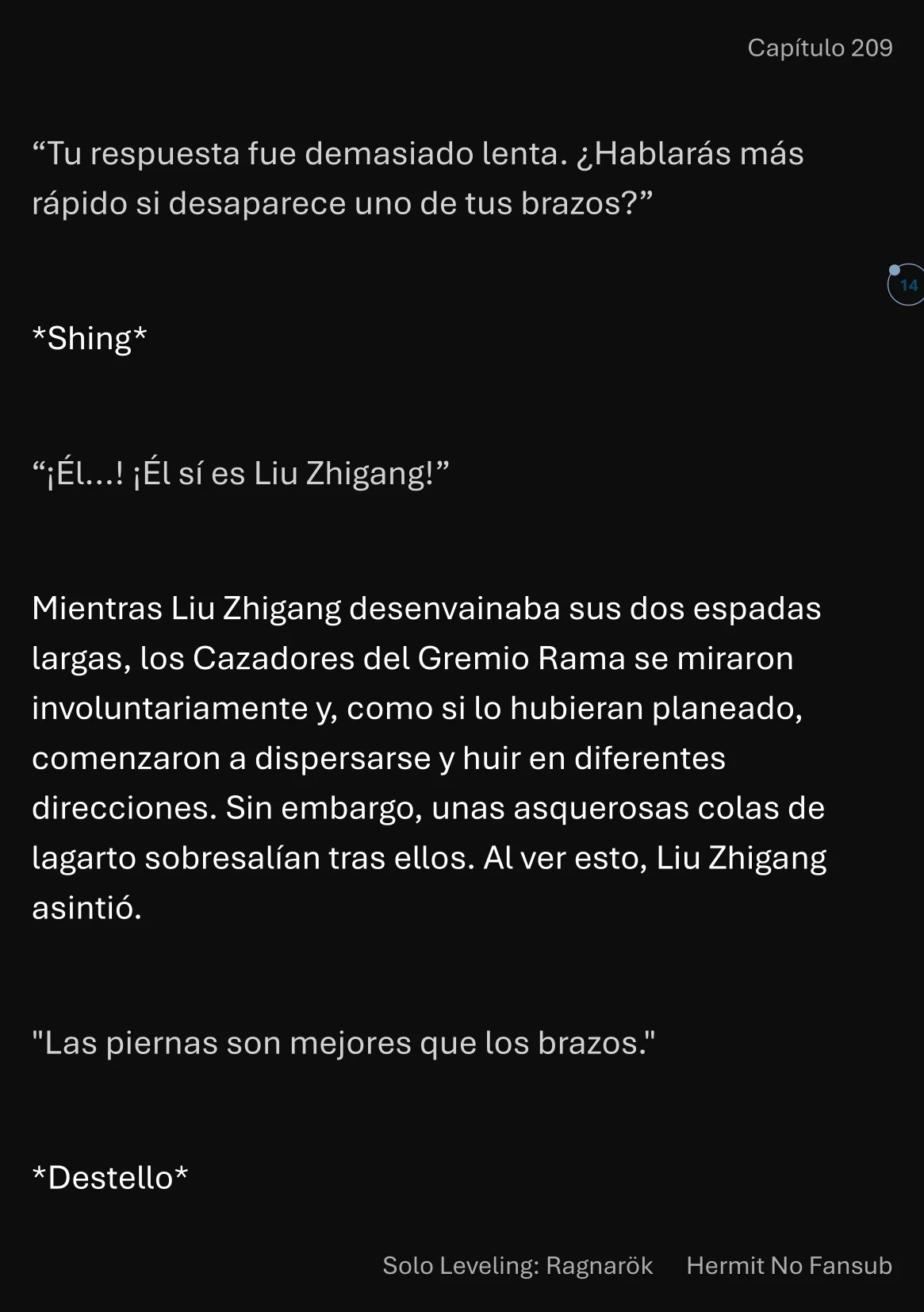 Página 15 del Manga