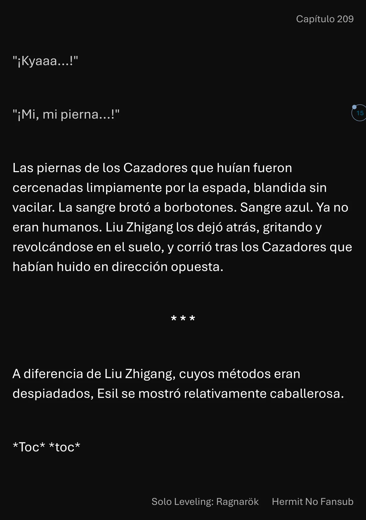 Página 16 del Manga