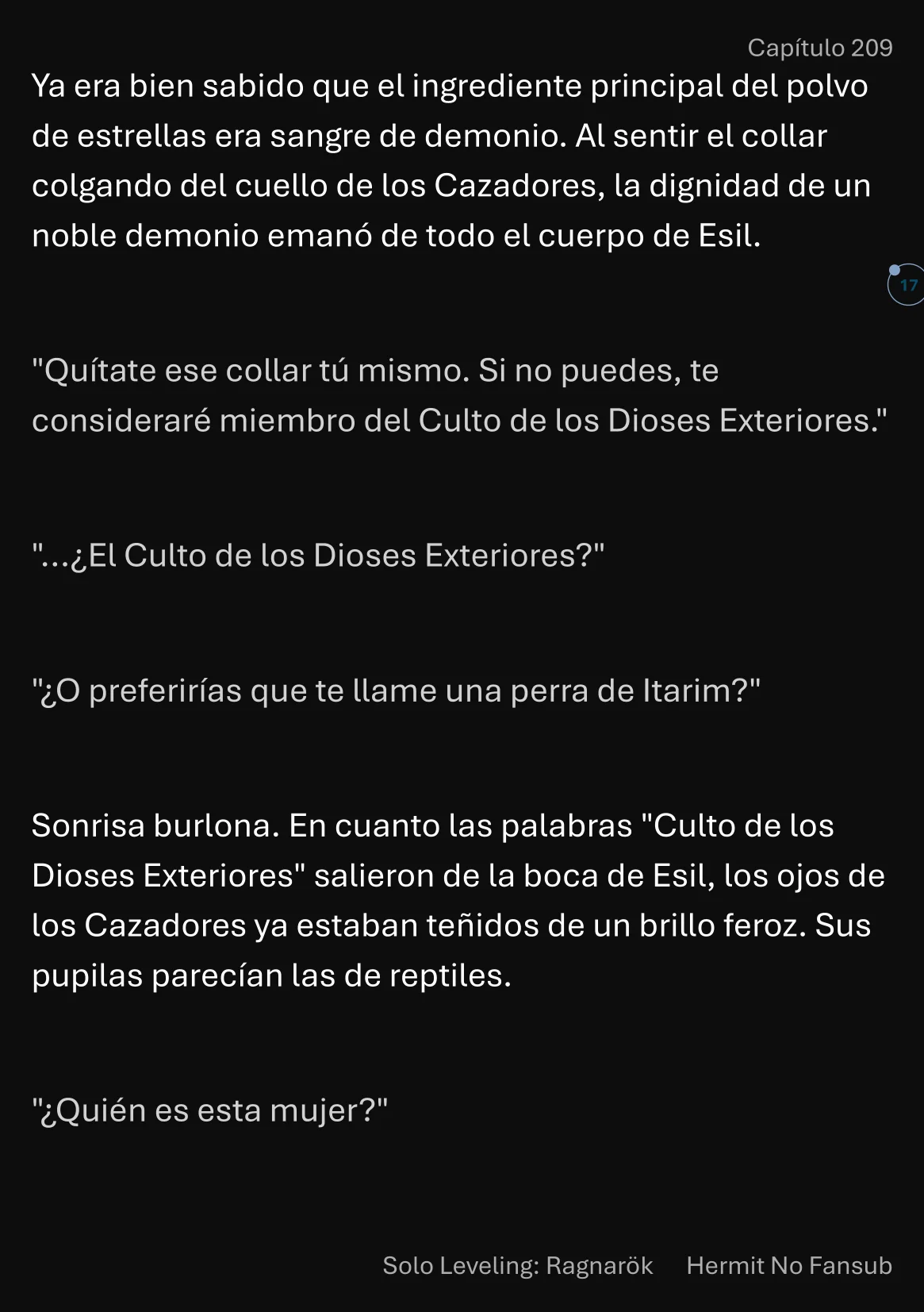 Página 18 del Manga