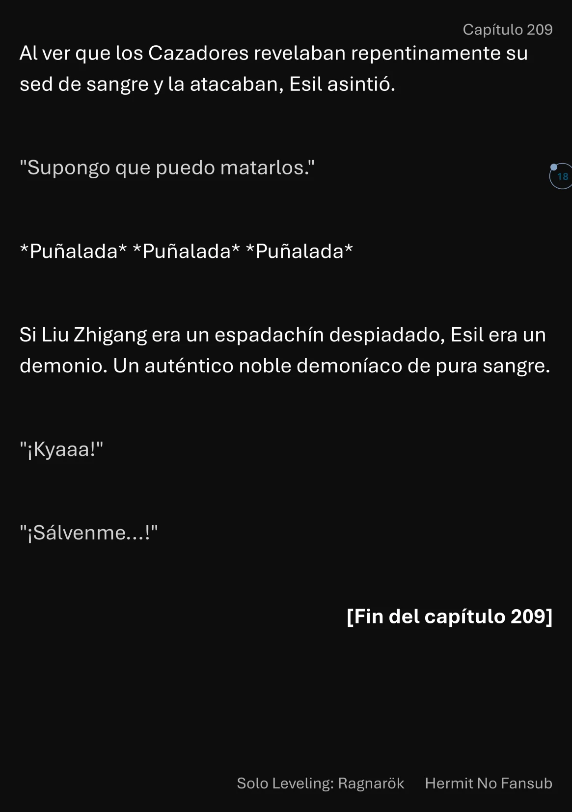 Página 19 del Manga