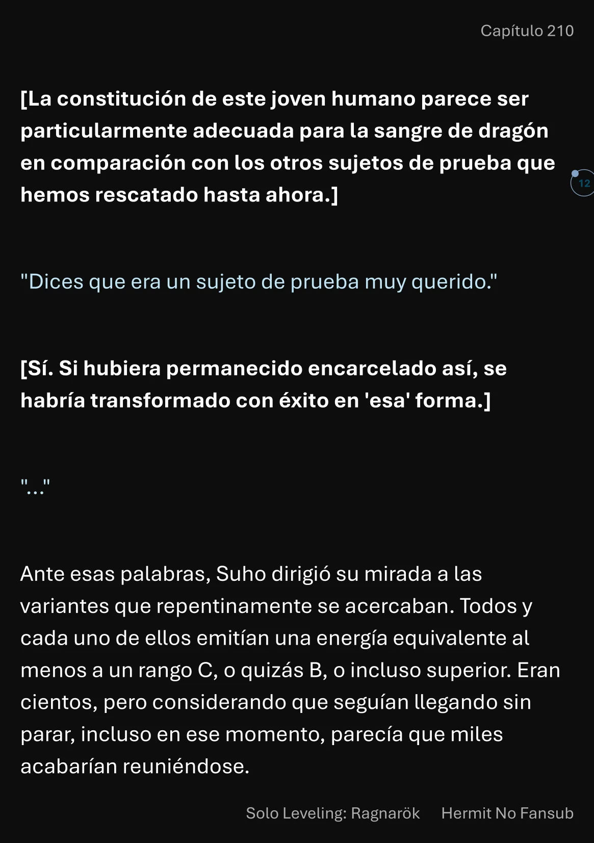 Página 13 del Manga