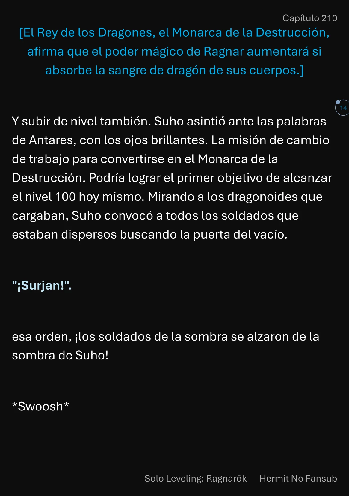 Página 15 del Manga